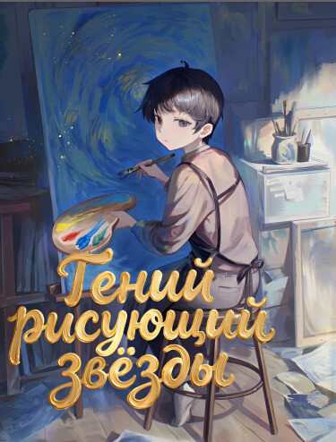 Обложка «Гений рисующий звёзды»