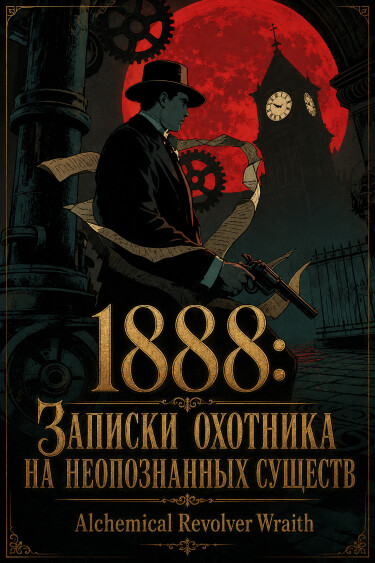 Обложка «1888: Записки охотника на неопознанных существ»